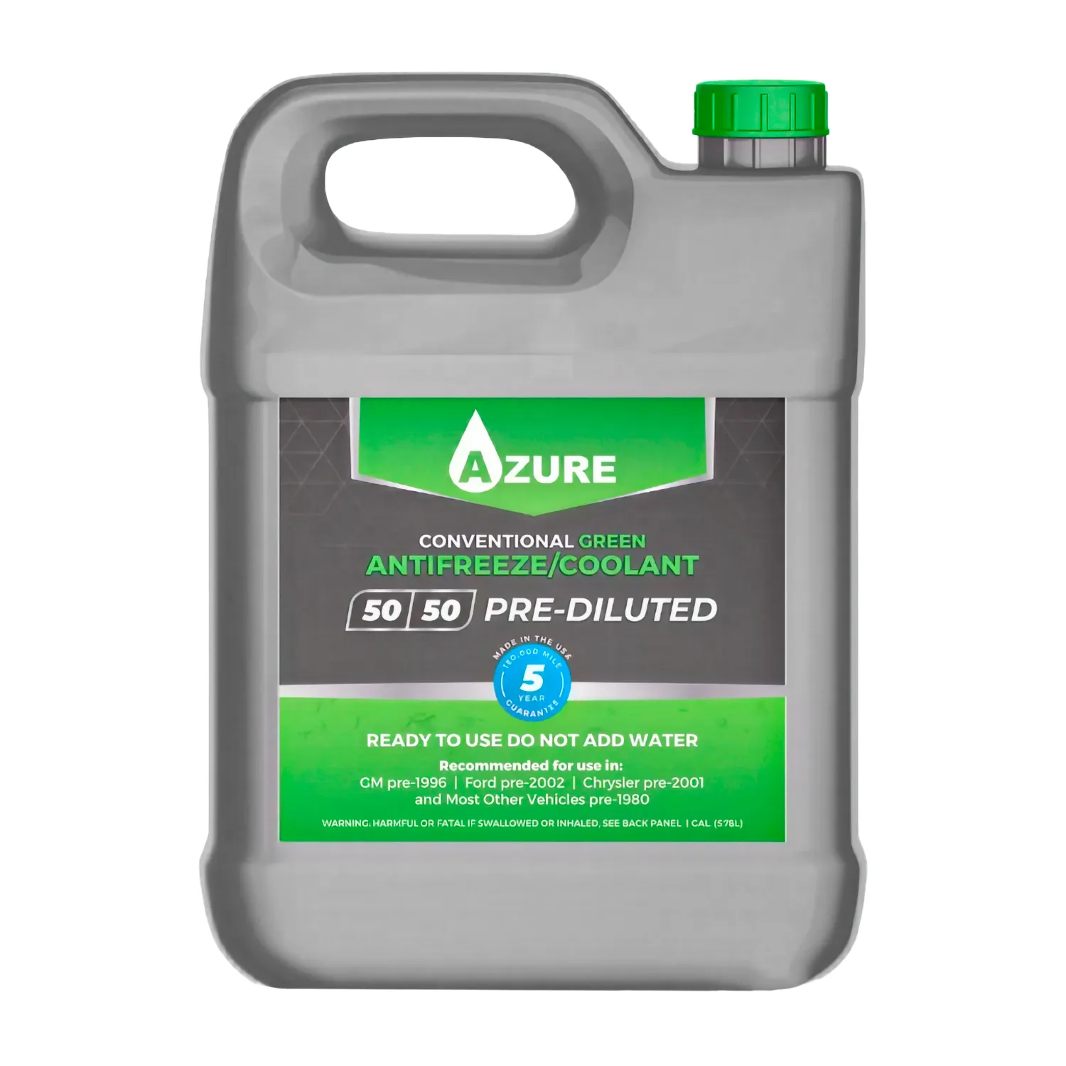 REFREIGERANTE PARA MOTOR VERDE PRESTONE 50/50 PARA VEHICULOS ANTIGUO A CARBURADOR